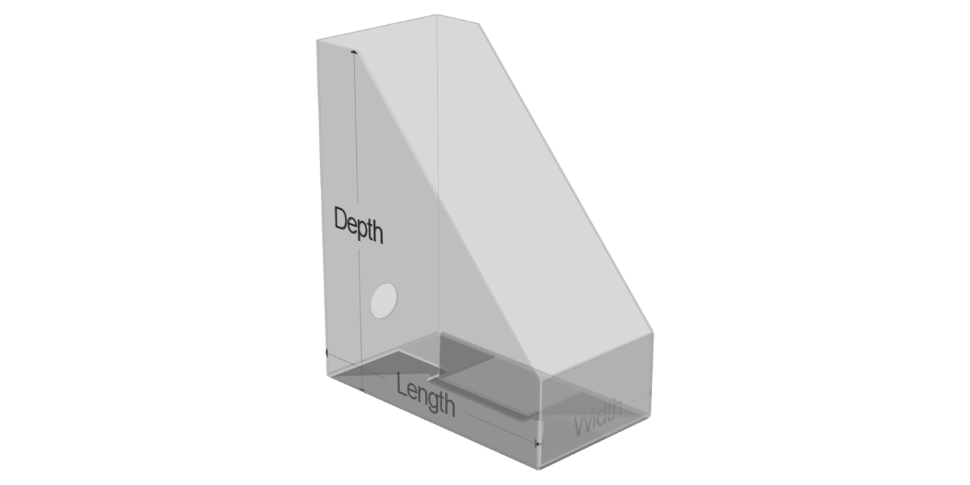 D036_T-LockBottom BinTray (F482) - View 1